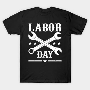 Happy Labor Day Shirt Patriot Happy Labor Day Men Women Kids T-Shirt